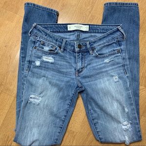 Abercrombie & Fitch | Skinny Distressed Jeans